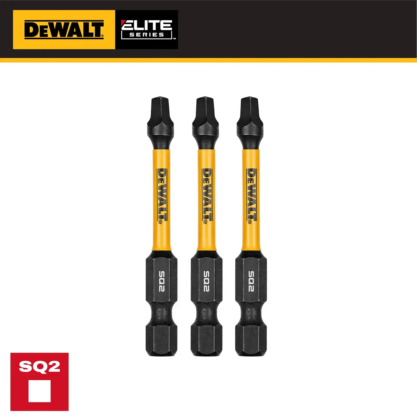 Set Puntas DeWalt FlexTorq SQ2 2-1/4