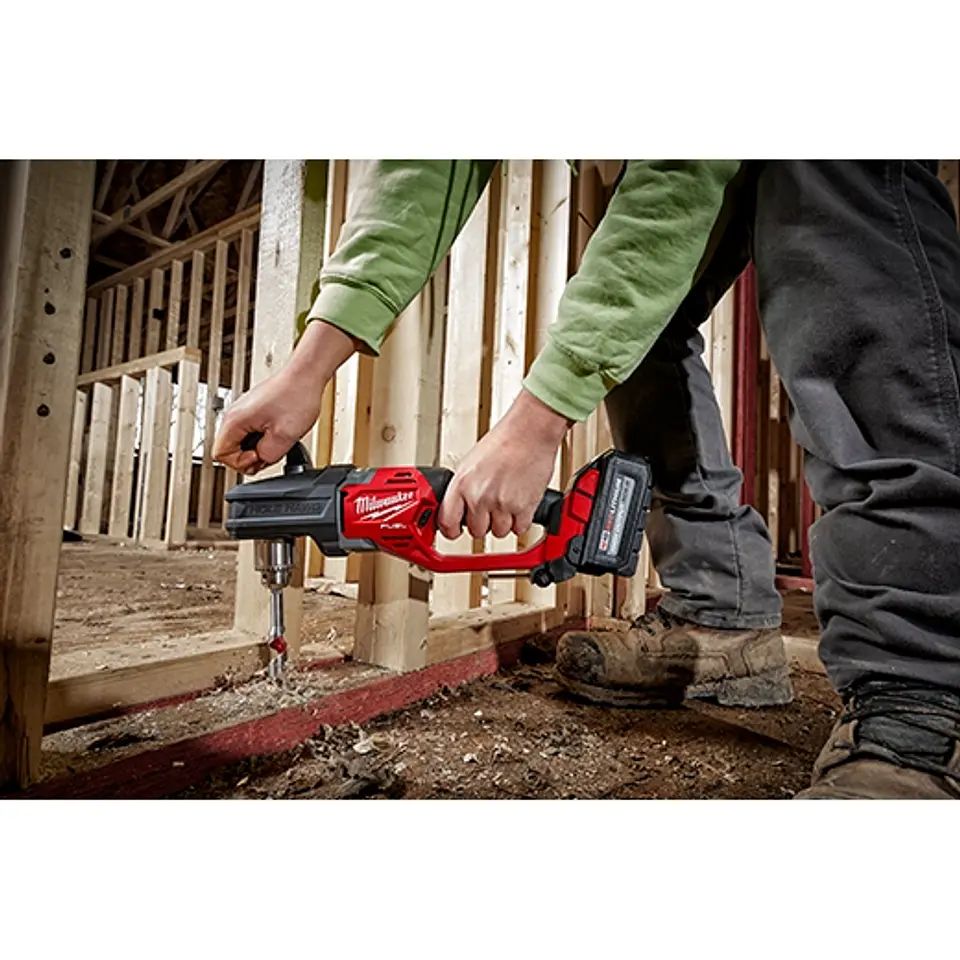 Taladro Angular Inalambrico M18 FUEL Milwaukee Hole Hawg 2807-20 4
