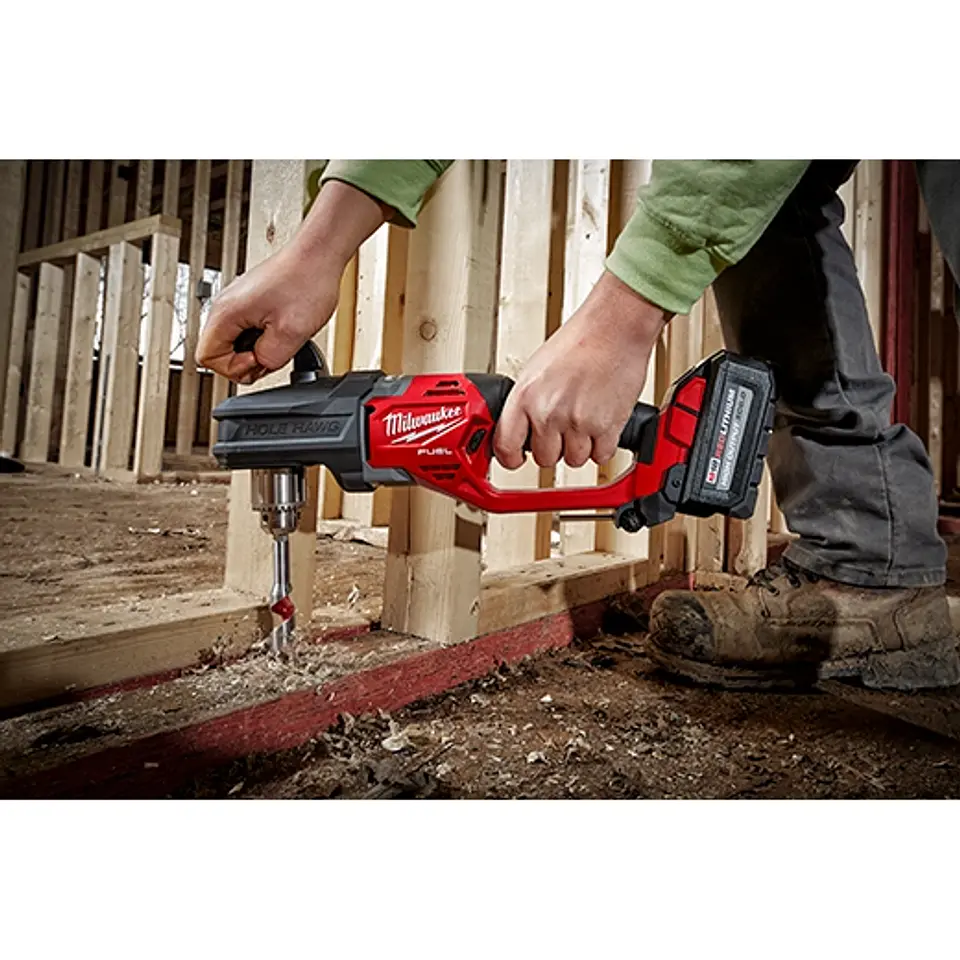 Taladro Angular Inalambrico M18 FUEL Milwaukee Hole Hawg 2807-20 5