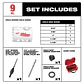 Set de 9 Sierras Copa Bimetalicas Milwaukee 49-22-4006 - Miniatura 2