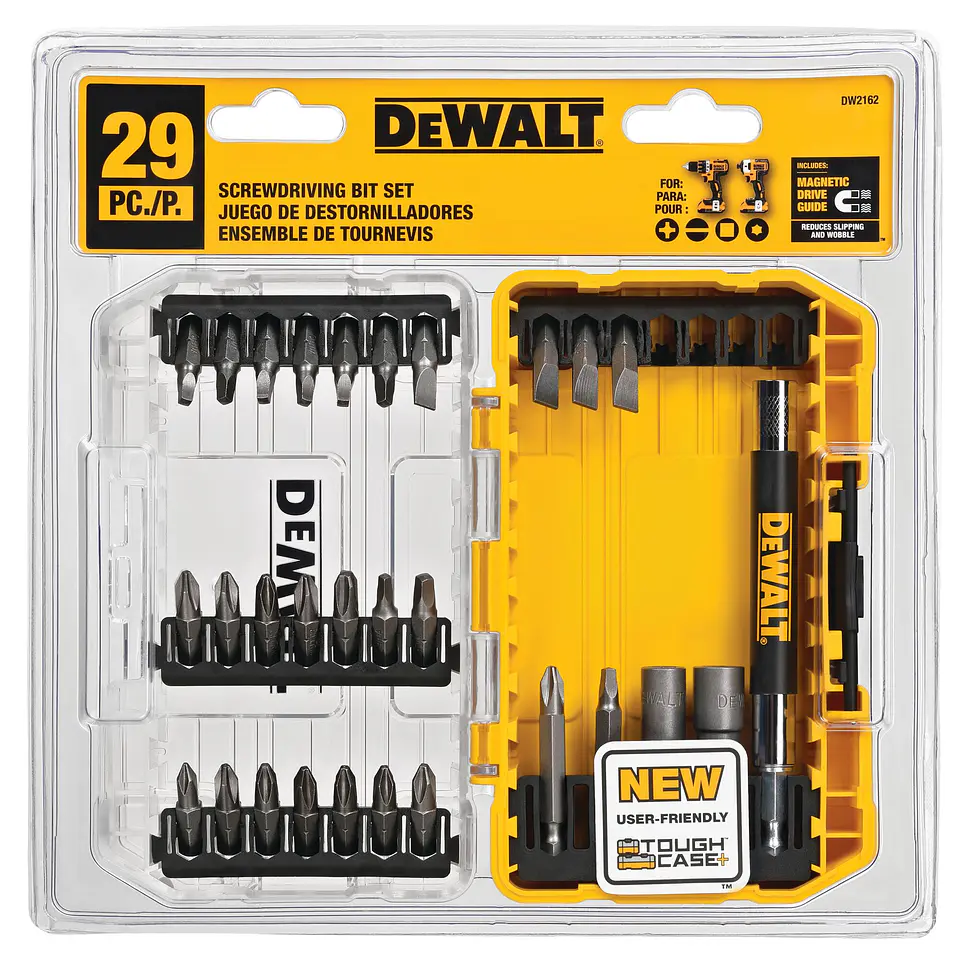 Set de Puntas 29 Piezas Guia Magnetica Dewalt DW2162 2