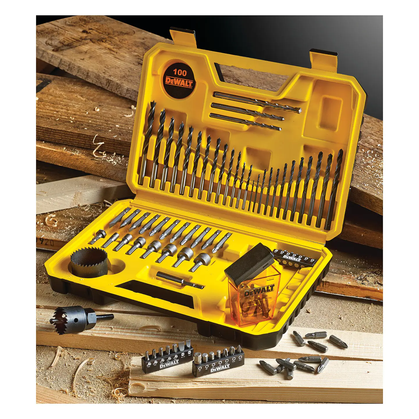 Set de Puntas y Brocas 100 Piezas Dewalt DT71563-QZ 2
