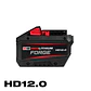 Bateria Milwaukee M18 Redlithium Forge HD12.0 48-11-1813 - Miniatura 7