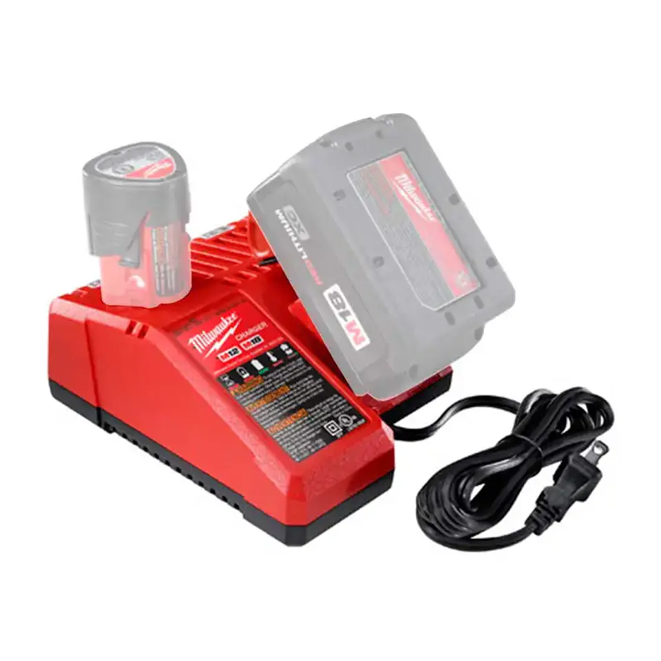Cargador Multivoltaje M18 M12 220V Original Milwaukee 48-1959 2