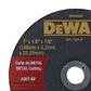 Disco Corte Metal 7” x 1/8” x 7/8” Dewalt DW44560 - Miniatura 2
