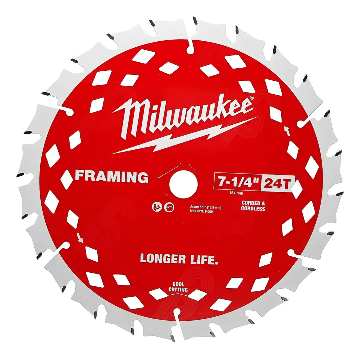 Disco Sierra Circular Milwaukee 7-1/4