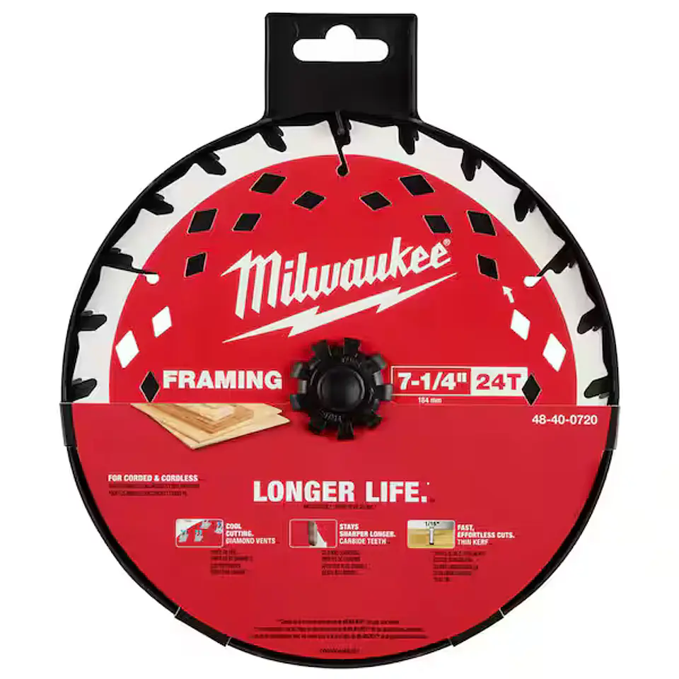 Disco Sierra Circular Milwaukee 7-1/4