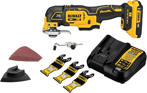 Multiherramienta Oscilante Inalambrica DeWalt XR 20V DCS356D1