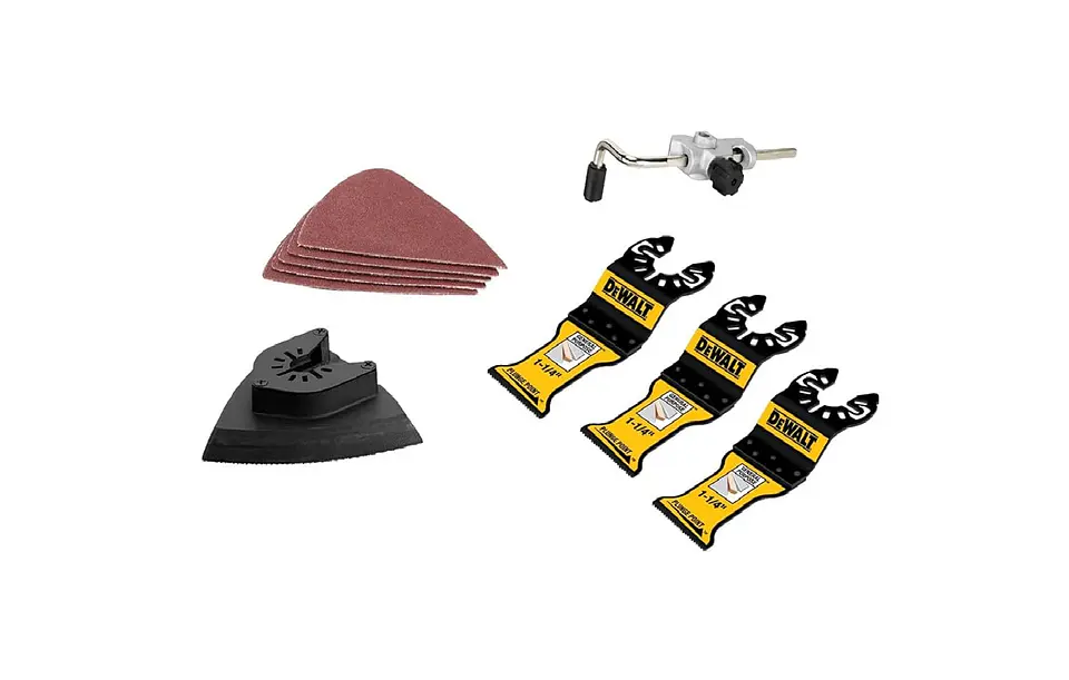 Dewalt Kit De Accesorios Oscilantes De 10 Piezas 1