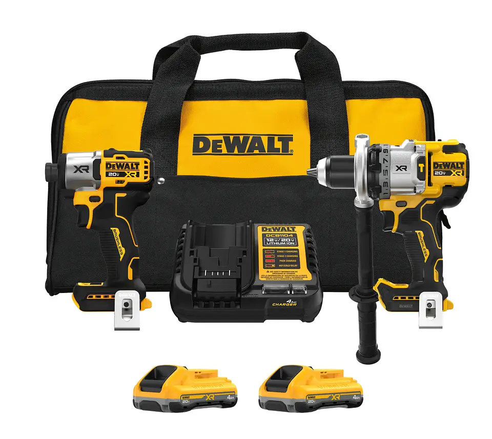 Kit Taladro Percutor e Impacto XR DeWalt DCK2101QQ2 1