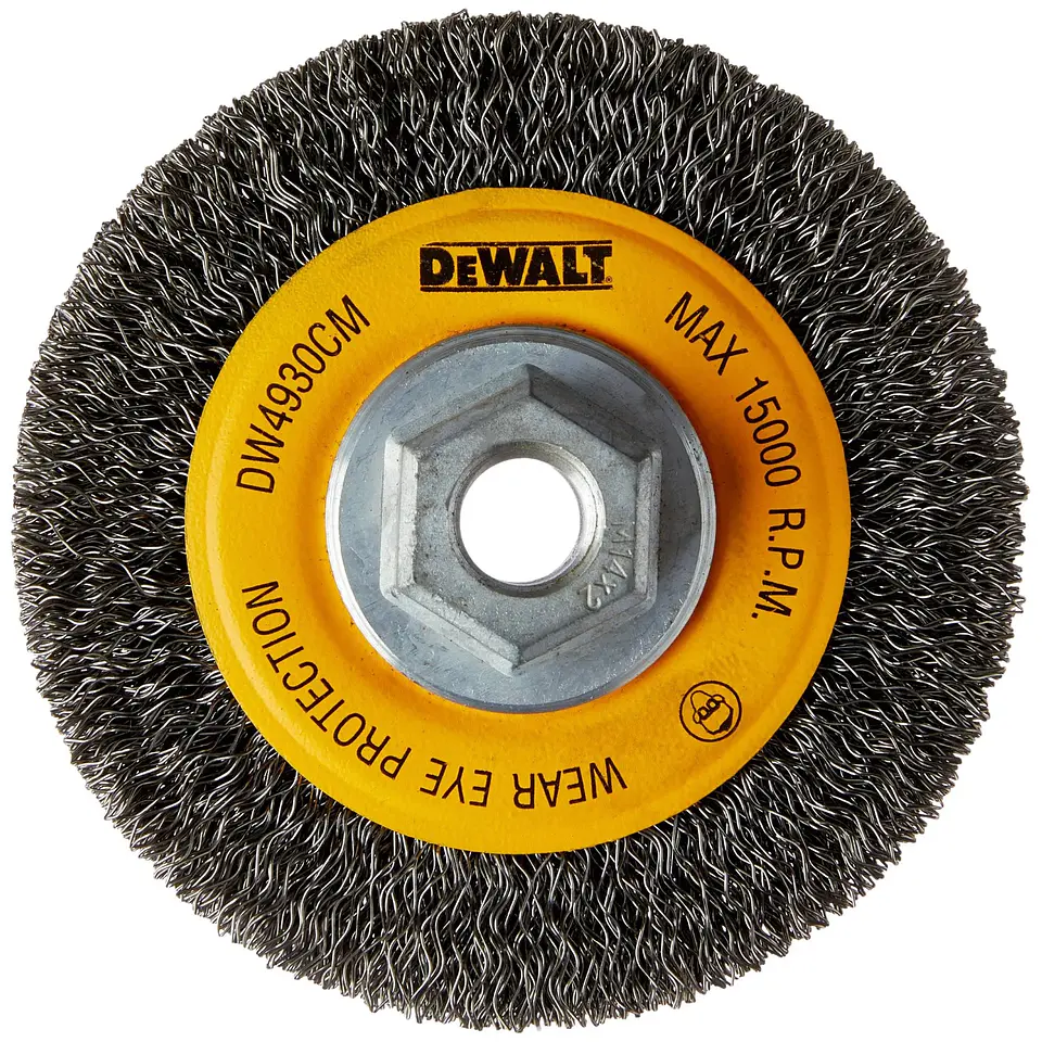 Grata Rueda Ondulada 4” Eje M14 Dewalt DW4930CM 2