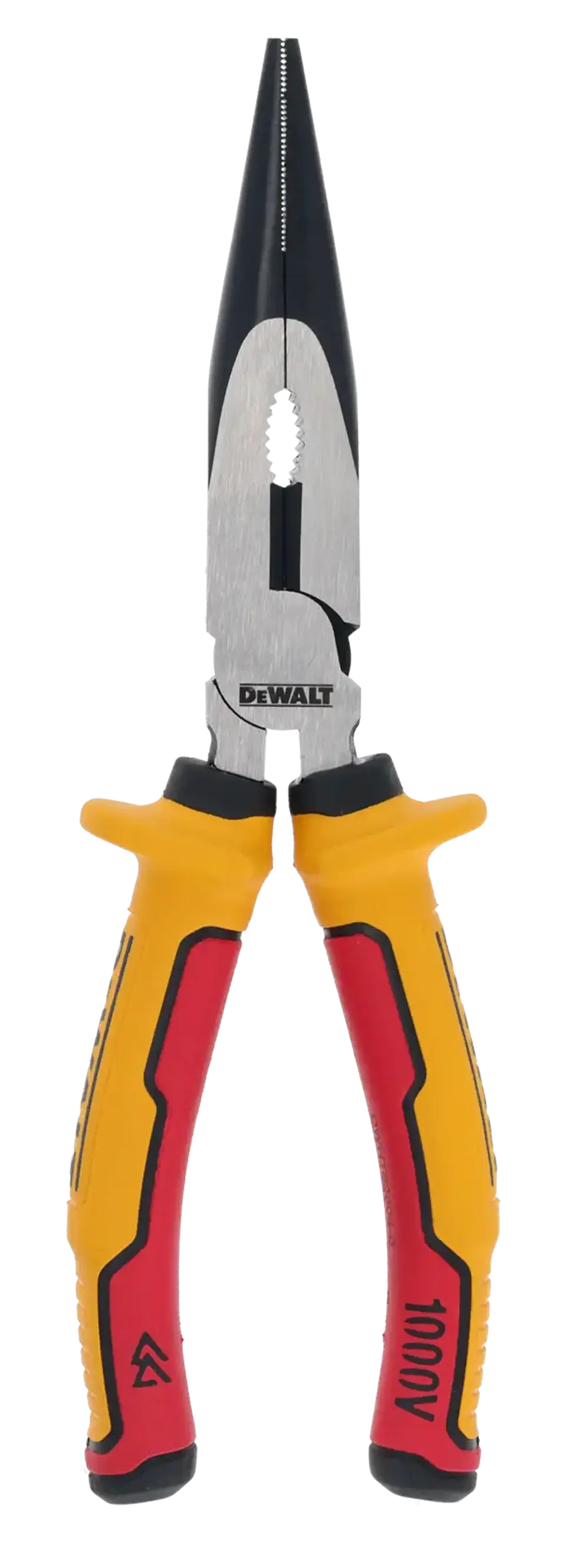 Alicate Punta Larga Aislado 1000v 200mm DeWalt DWHT82804-0 1