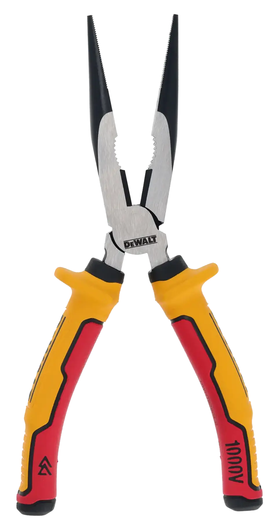 Alicate Punta Larga Aislado 1000v 200mm DeWalt DWHT82804-0 2