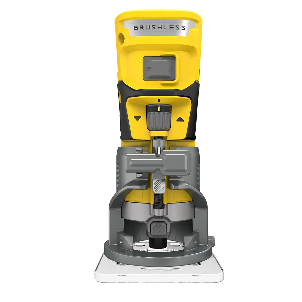 Fresadora Base Fija Inalambrica 20V Stanley SCW400B-B3 7