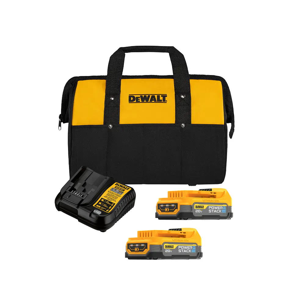 Kit 2 baterias Powerstack + accesorios Dewalt DCBP034E2-B2 OFERTA 1