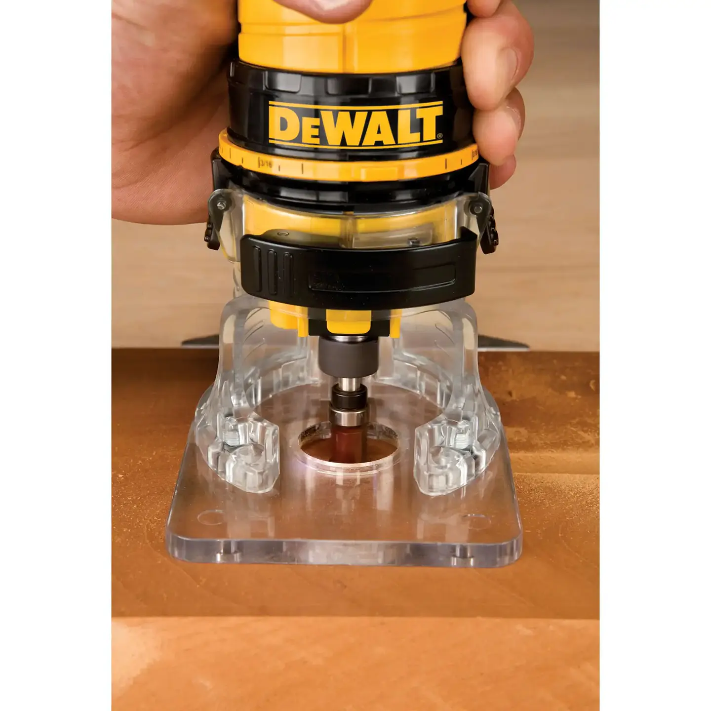 Router de Palma 450W Dewalt DWE6000-B2 8