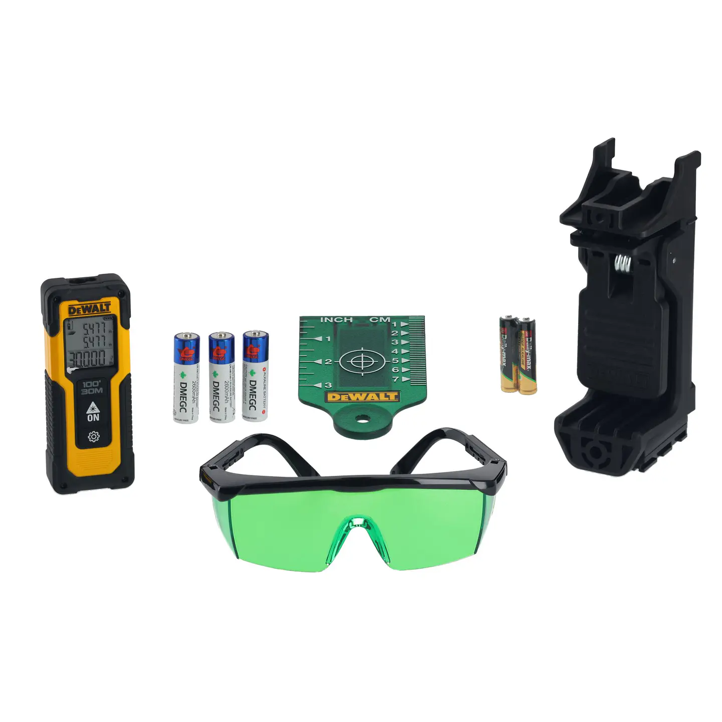Kit laser linea cruzada verde y LDM 30m Dewalt DW0887100-1 2