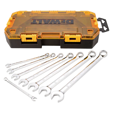 Set 8 llaves combinadas punta corona Dewalt DWMT73809