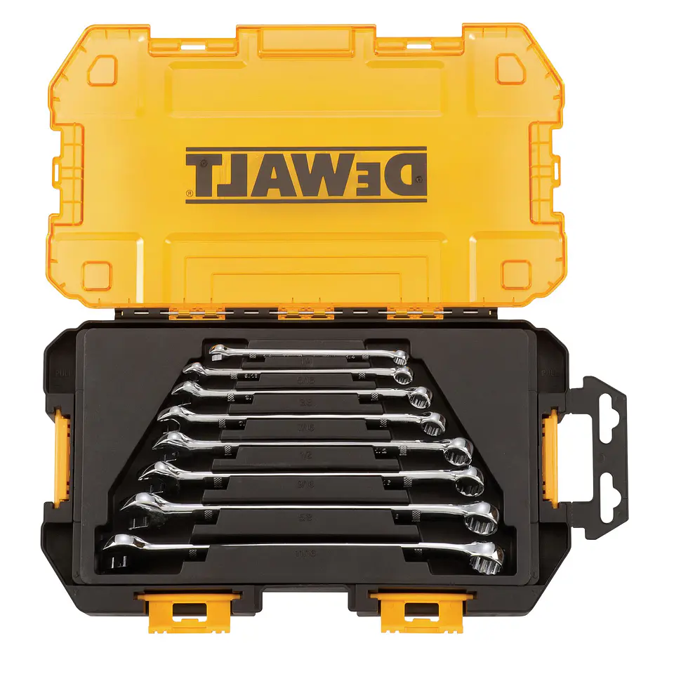 Set 8 llaves combinadas punta corona Dewalt DWMT73809 4
