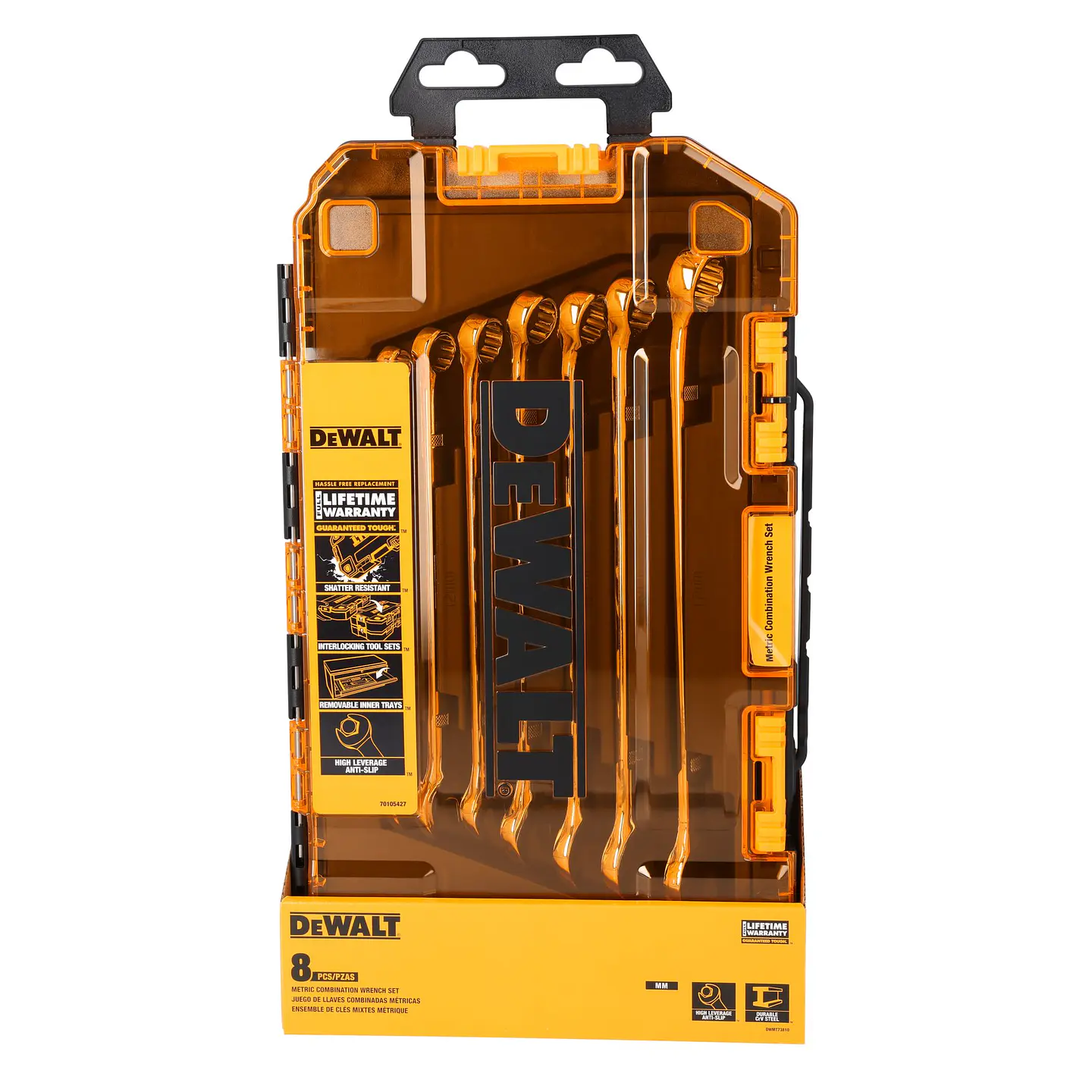 Set 8 llaves combinadas de 10 a 17mm Dewalt DWMT73810 6