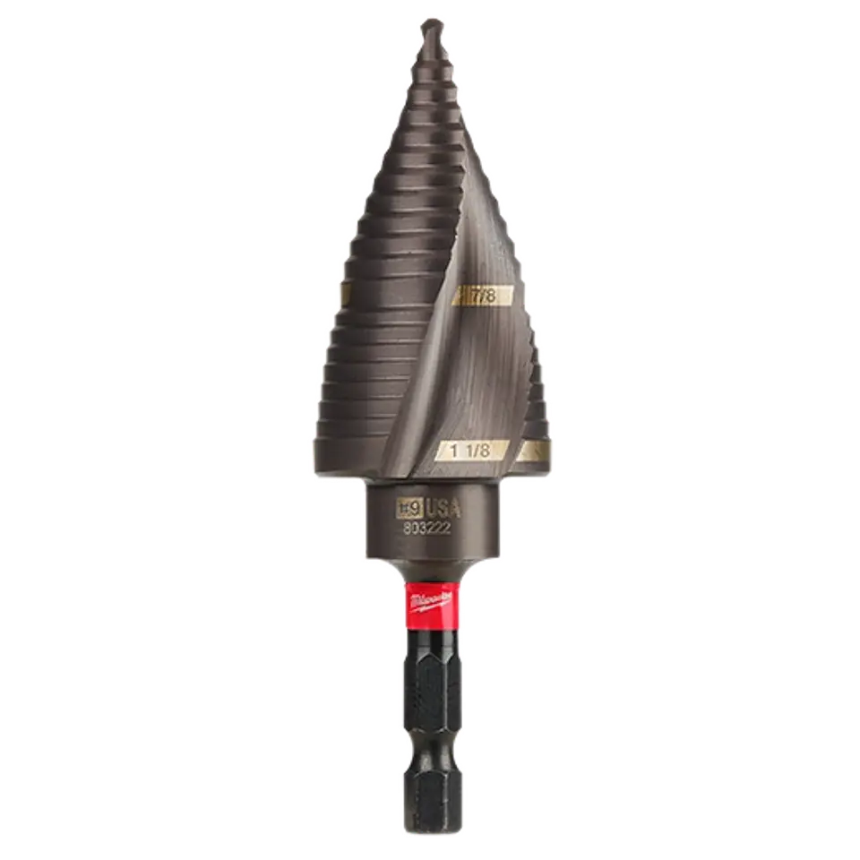 Broca Escalonada Shockwave 7/8 a 1-1/8 Milwaukee 48-89-9249 1