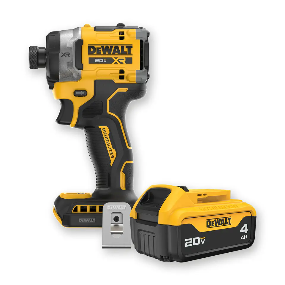 Pack Atornillador Impacto DeWalt DCF860B + Bateria 4Ah 2