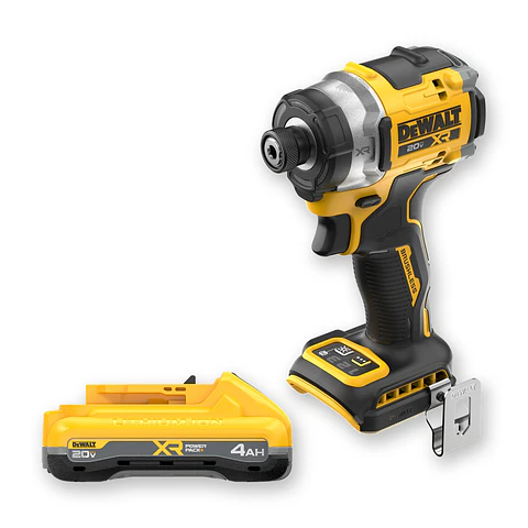 Pack Atornillador Impacto DeWalt DCF860B + Bateria 4Ah Powerpack