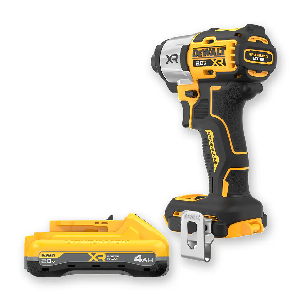 Pack Atornillador Impacto DeWalt DCF845B + Bateria 4Ah Powerpack 2