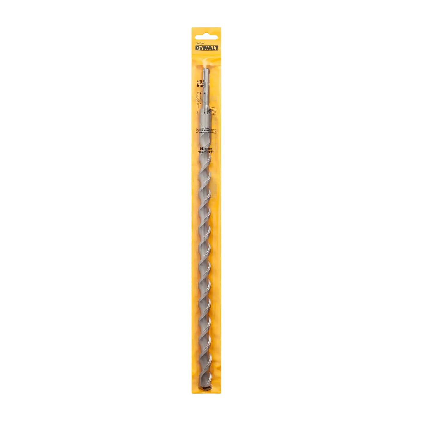 Broca SDS Plus 19x460mm Dewalt DW00724 3