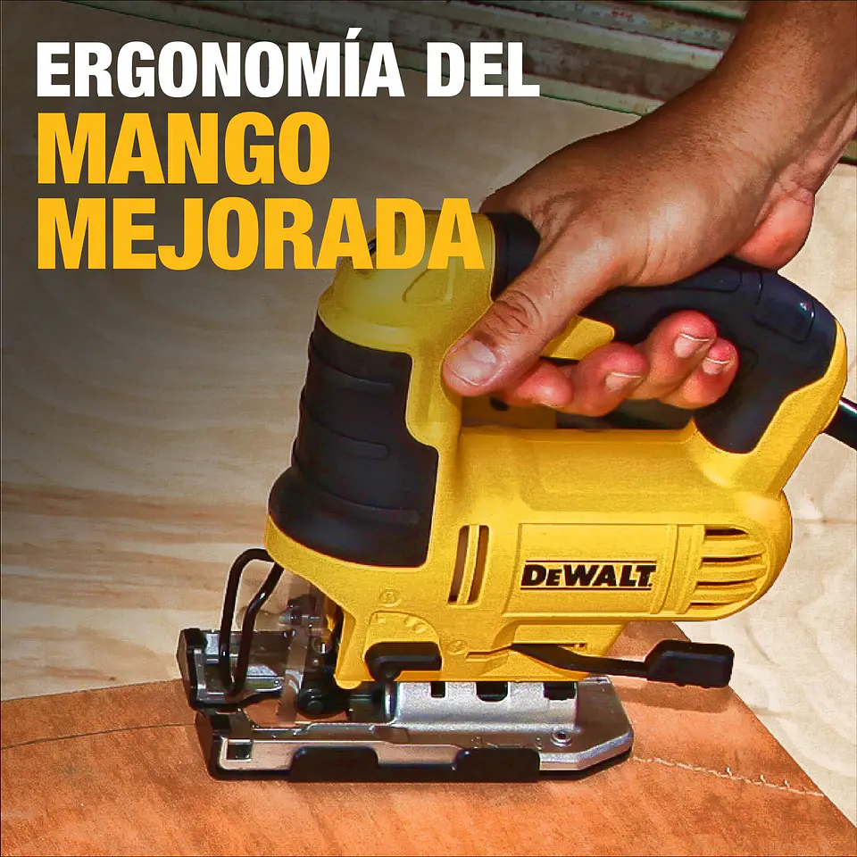Kit Sierra Caladora 650W + 3 SET Hojas de Calar Dewalt GRATIS 7