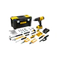 Kit Taladro Percutor 20V + Set Manual Stanley SCD712D1H OFERTA - Miniatura 1