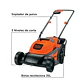 Cortadora de Cesped Electrica 1000W 12