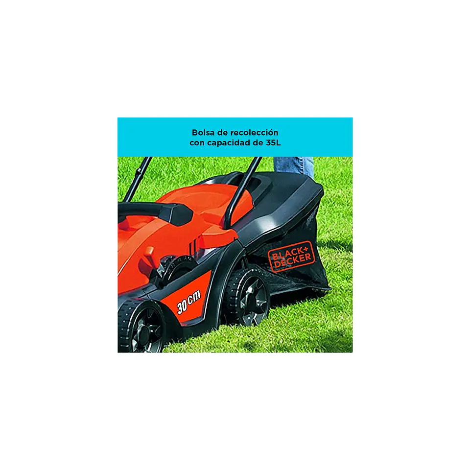 Cortadora de Cesped Electrica 1000W 12