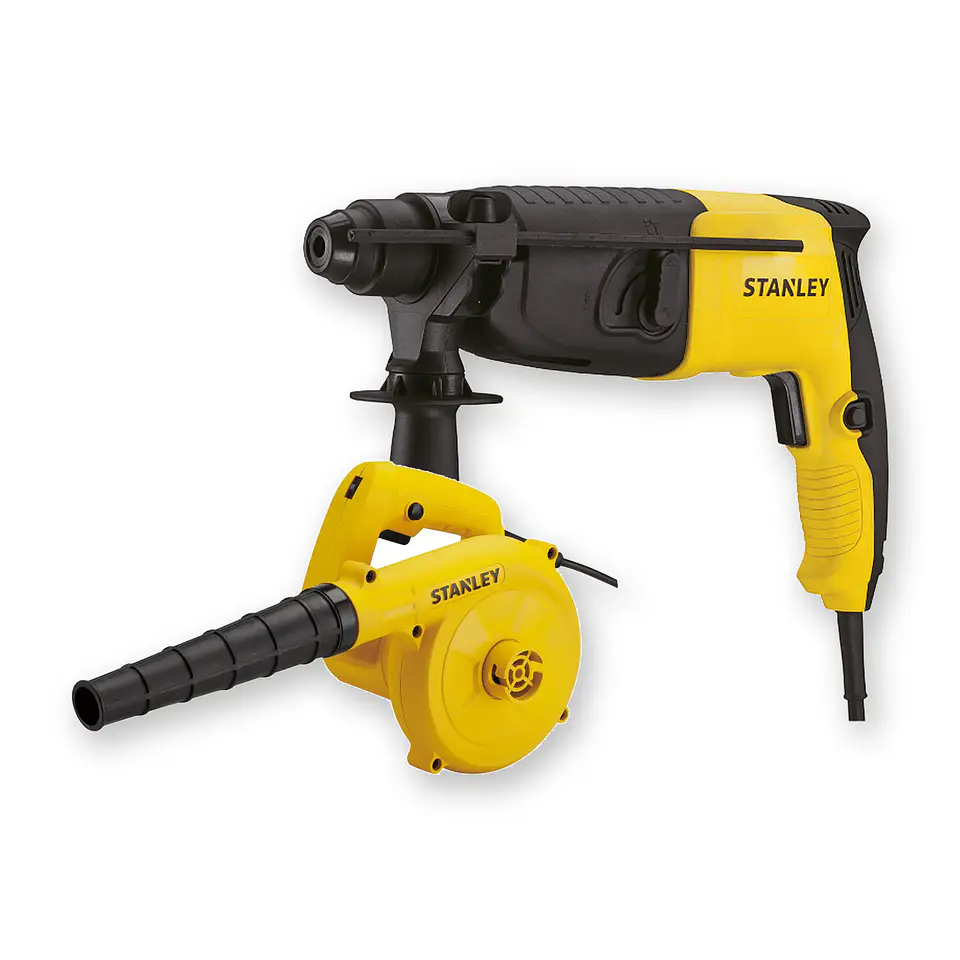 Kit Rotomartillo SDS Plus 620W + Soplador Stanley OFERTA 4