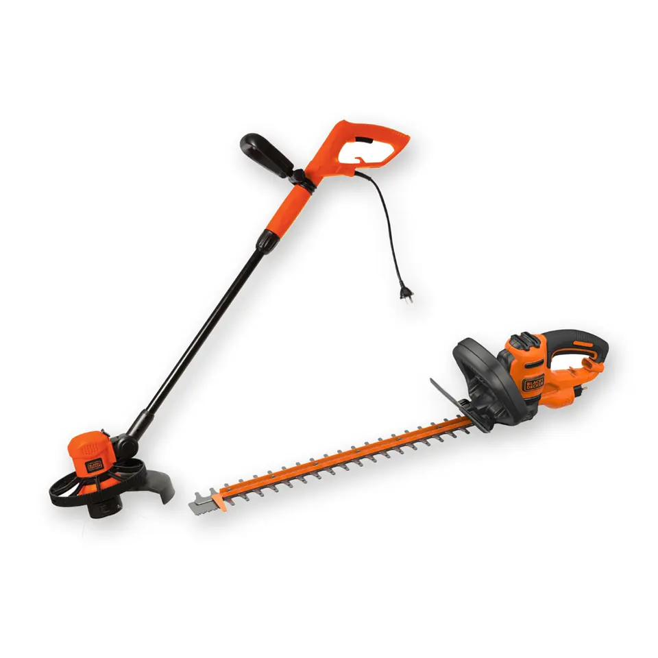 Kit Orilladora 600W + Cortasetos 500W Black+Decker OFERTA 1