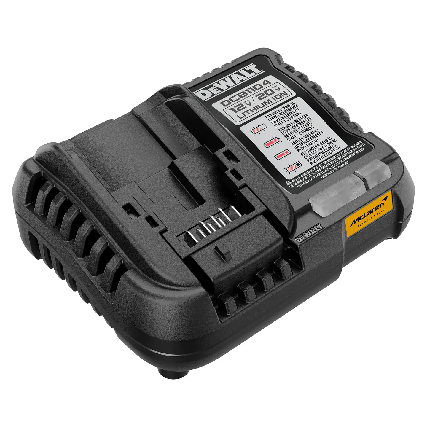 Kit Mclaren Taladro Percutor 20V XR + 2B 5AH + TSTAK DEWALT 8