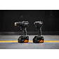 Kit Mclaren Taladro + Atornillador 20V XR + 2B +TSTAK DEWALT - Miniatura 2