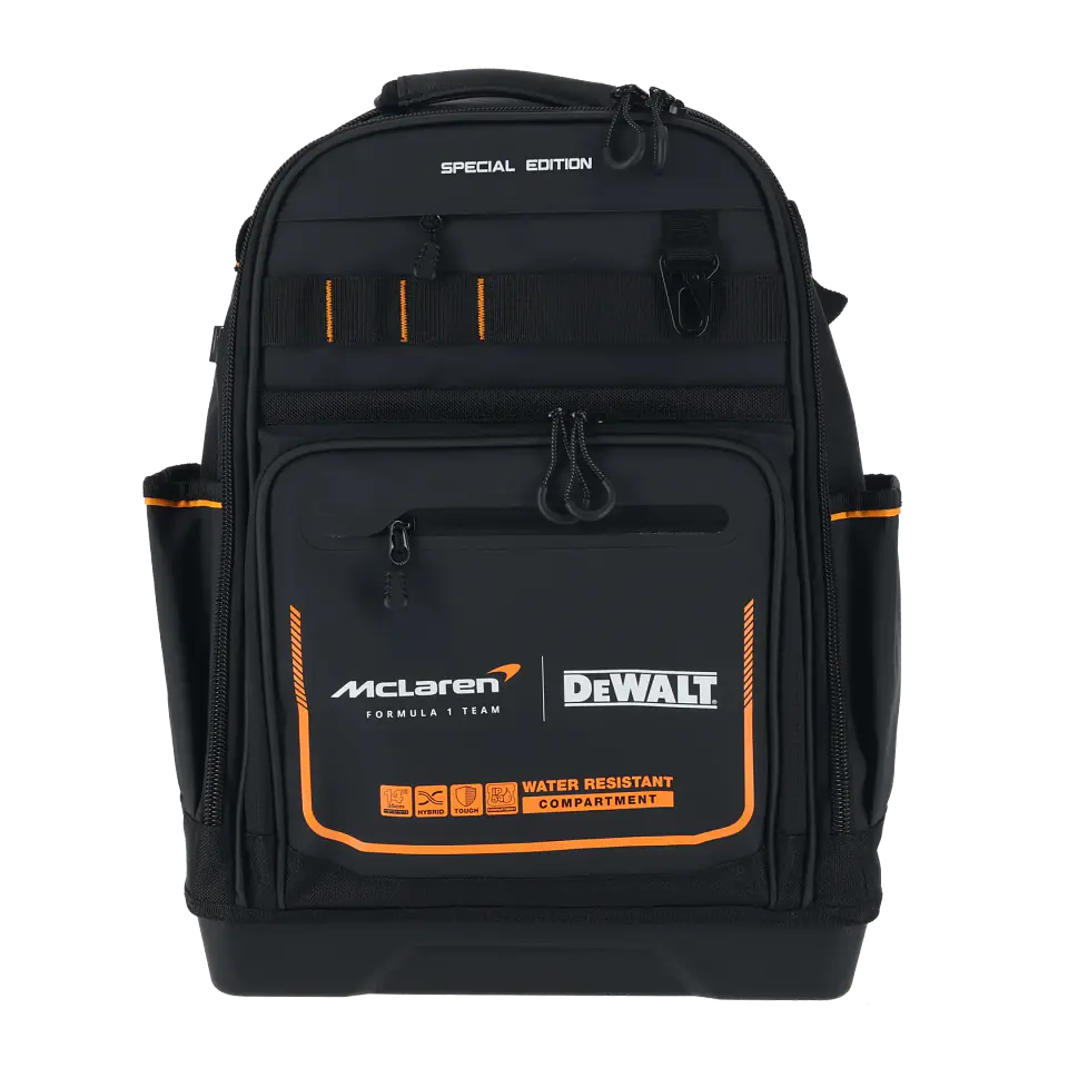 Mochila Mclaren Pro 24L de 43 Bolsillos DEWALT DWST60122-1 1