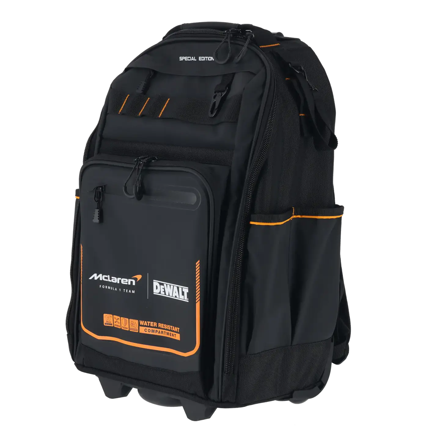 Mochila Mclaren con Ruedas 46 bolsillos DEWALT DWST60101-9 2