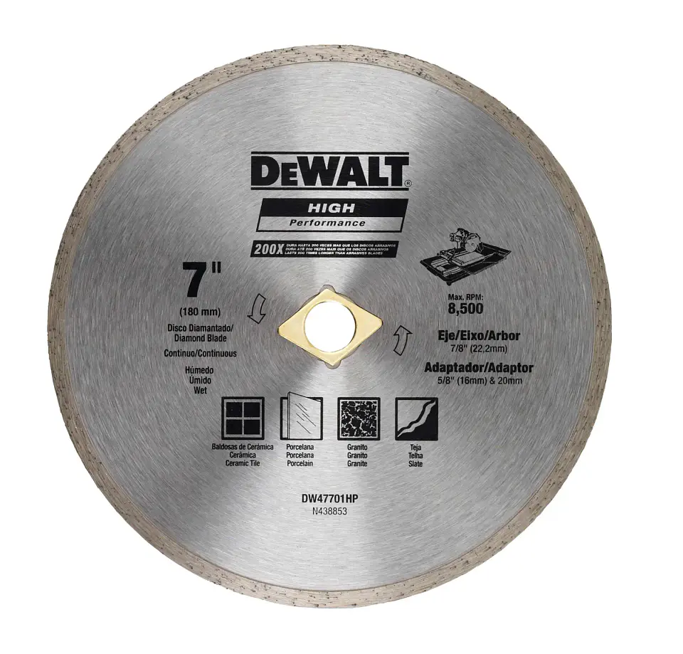 Disco Diamantado Continuo 7