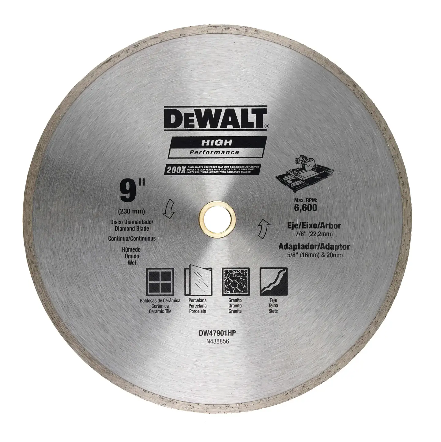 Disco Diamantado Continuo 9