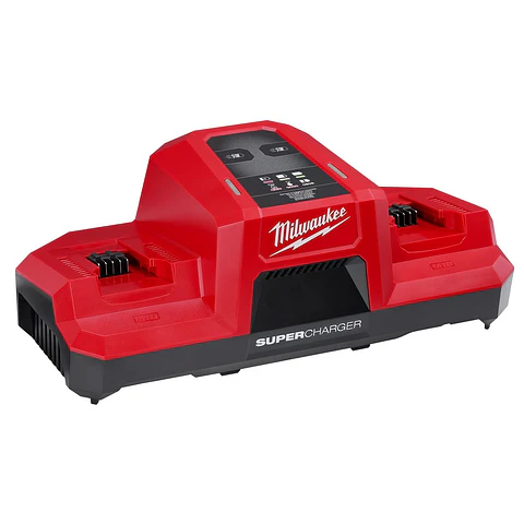 Super Cargador Doble Simultaneo M18 Milwaukee 220V 48-59-1859