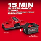 Super Cargador Doble Simultaneo M18 Milwaukee 220V 48-59-1859 - Miniatura 5