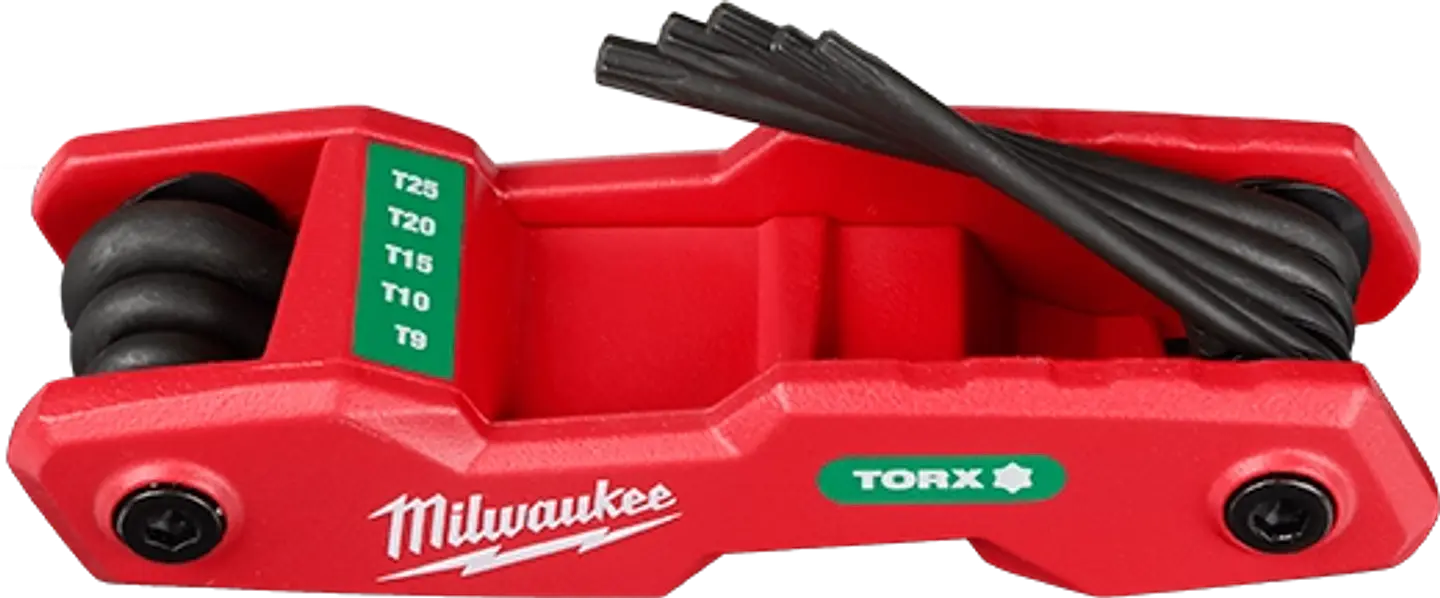 Set Llaves Torx Plegables Milwaukee 8 Piezas 48-22-2184 6