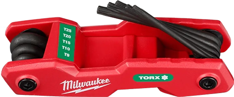Set Llaves Torx Plegables Milwaukee 8 Piezas 48-22-2184 6