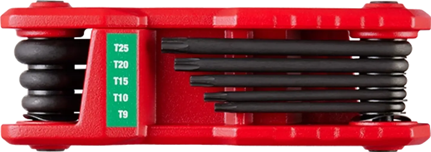 Set Llaves Torx Plegables Milwaukee 8 Piezas 48-22-2184 7