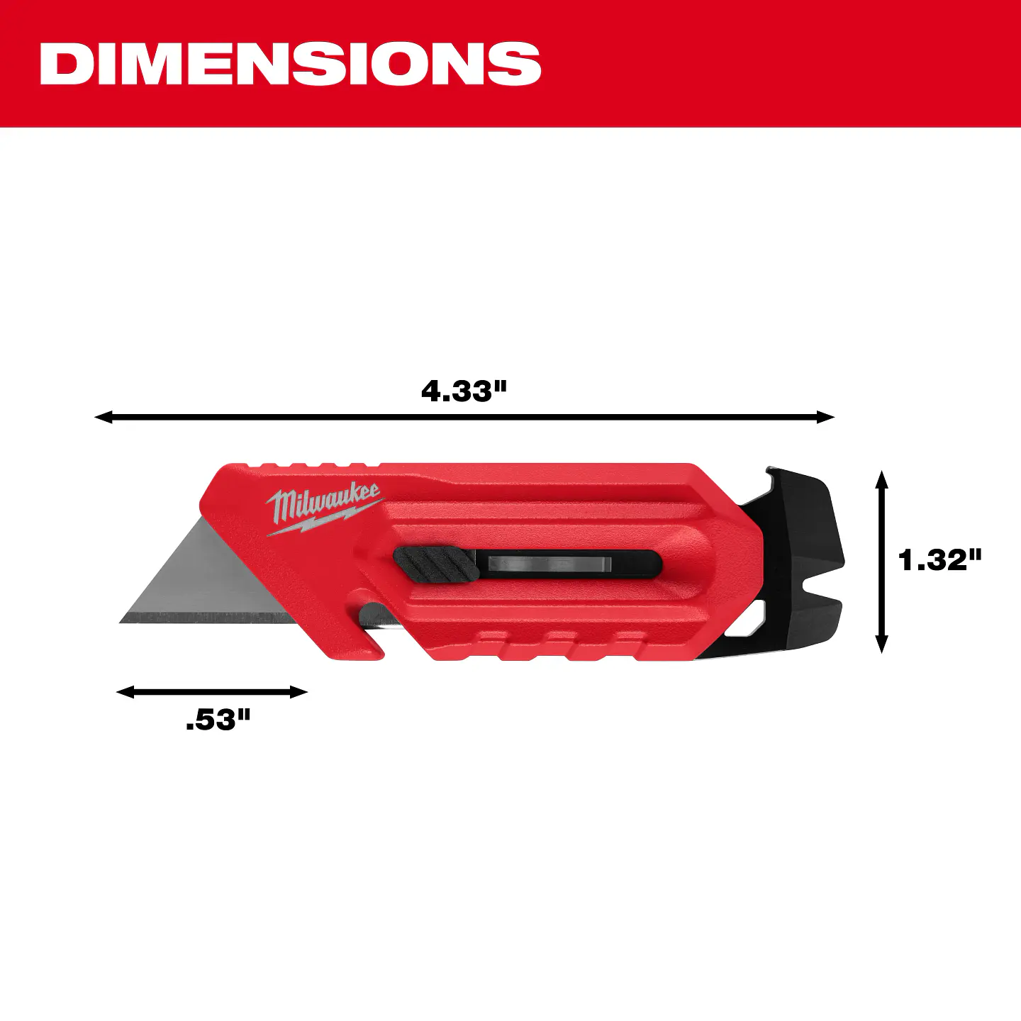 Cuchillo Utilitario Compacto Multifuncion Milwaukee 48-22-1517 5