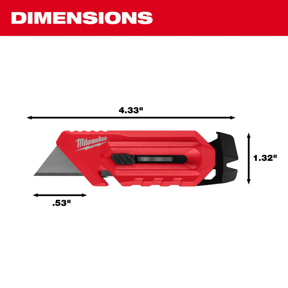 Cuchillo Utilitario Compacto Multifuncion Milwaukee 48-22-1517 5