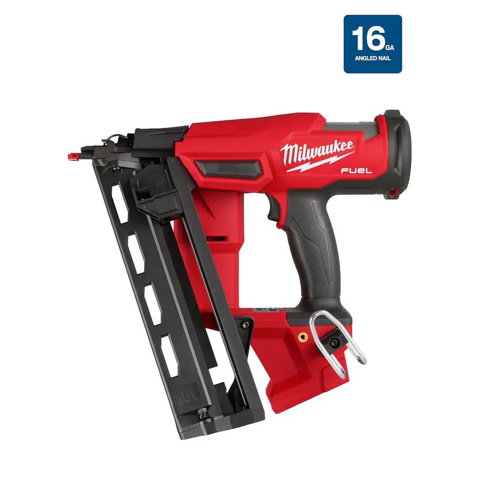 Clavadora Angular de Terminacion Milwaukee M18 FUEL Calibre 16 Solo Herramienta 2841-20 1