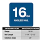 Clavadora Angular de Terminacion Milwaukee M18 FUEL Calibre 16 Solo Herramienta 2841-20 - Miniatura 4